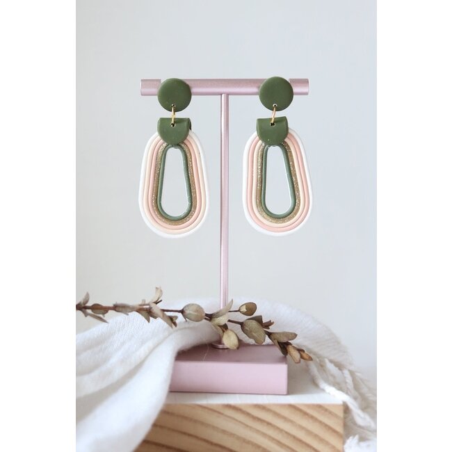 Petal & Posy Reverie Polymer Clay Earrings