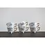 Stoneware Footed Teacup with Saying