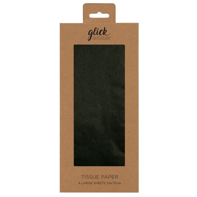 Tissue Plain Black
