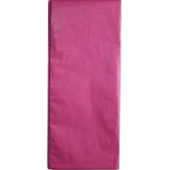 Tissue Plain Hot Pink