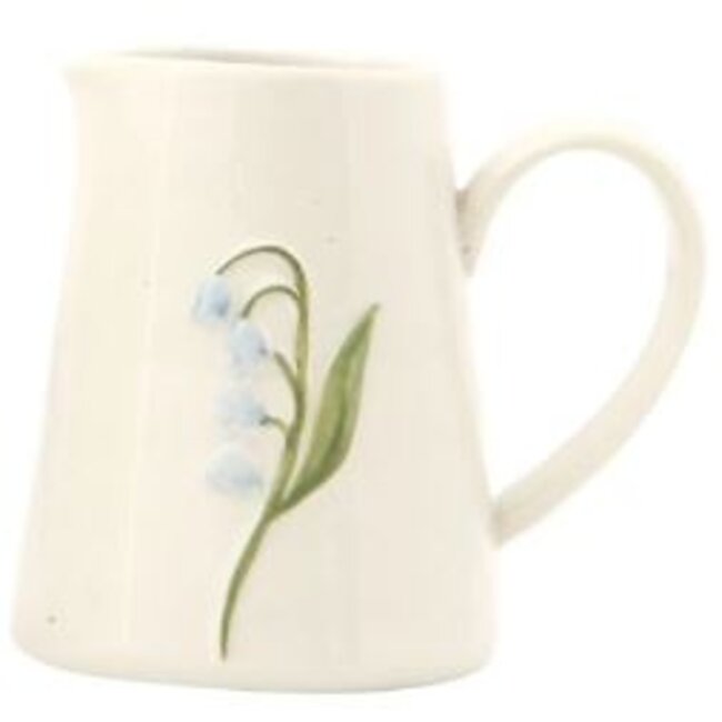 Hand Painted Creamer with Nature