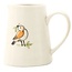 Hand Painted Creamer with Nature