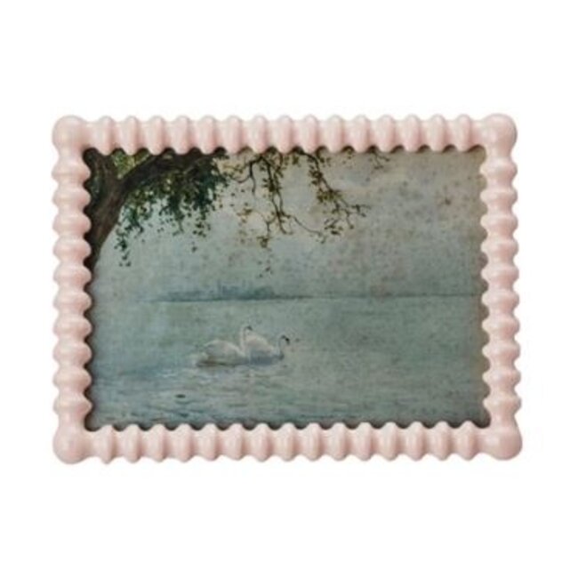 Picture Frame With Vintage Reproduction Image - 5x7