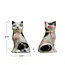 Hand Painted Stoneware Vintage Reproduction Cat Vase