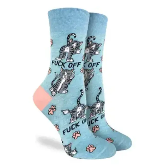 Women's Socks - Fuck Off - Cat