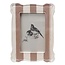 Resin Striped Photo Frame - 4" x 6" Photo