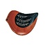 Hand Painted Stoneware Bird Shaped Dish