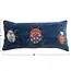 Velvet Pillow with Beetles