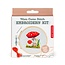 Mini Cross Stitch Kit Mushroom