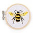 Mini Cross Stitch Kit Bee