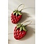SageClayCo Strawberry Hoops in Red