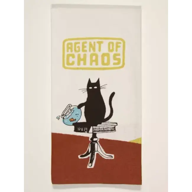 Blue Q Agent Of Chaos Dish Towel