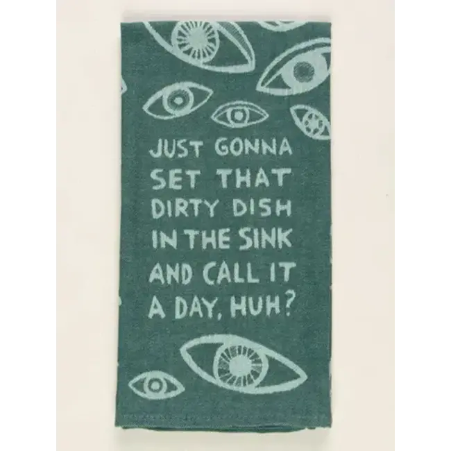 Blue Q Teatowel- Dirty Dish