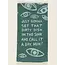 Blue Q Teatowel- Dirty Dish