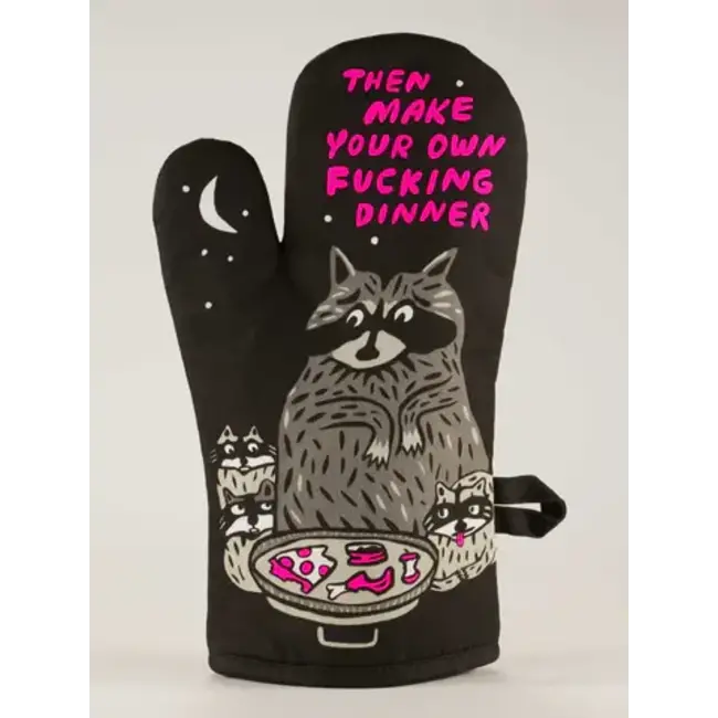 Blue Q Oven Mitt - Make Your Own Dinner