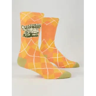 Blue Q Crotchety Old Fuck Men's Socks