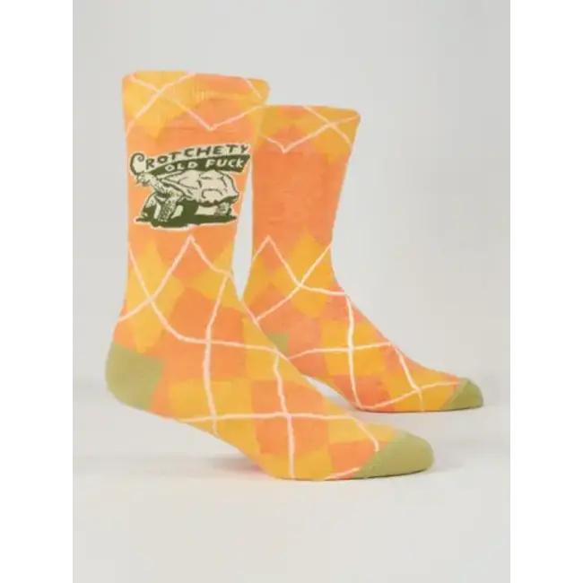 Blue Q Crotchety Old Fuck Men's Socks