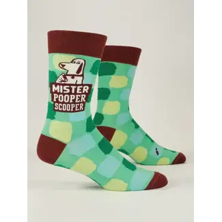Blue Q Mr. Pooper Scooper Men's Socks