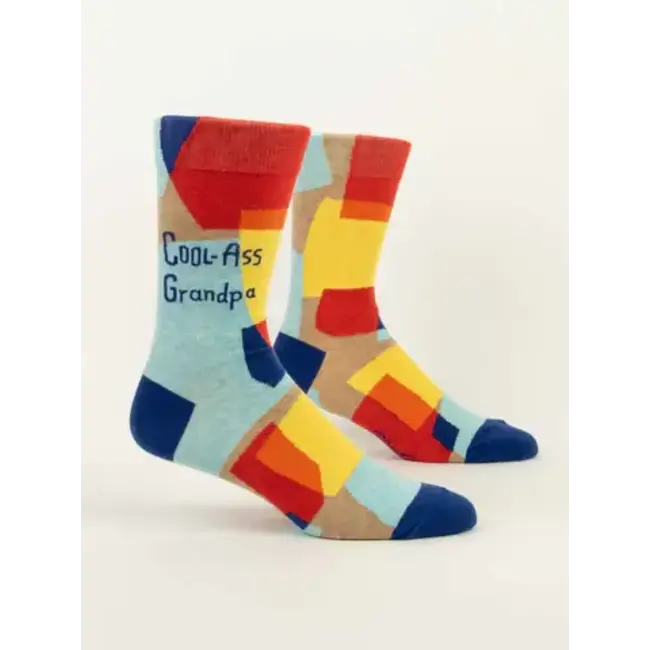 Blue Q Men's Socks- Cool Grandpa