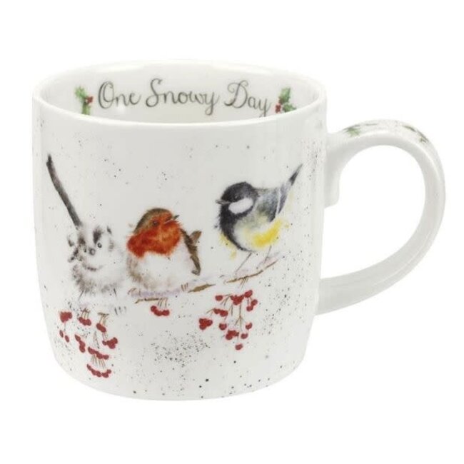 Wrendale Wrendale Mug - Christmas - One Snowy Day - 11oz.
