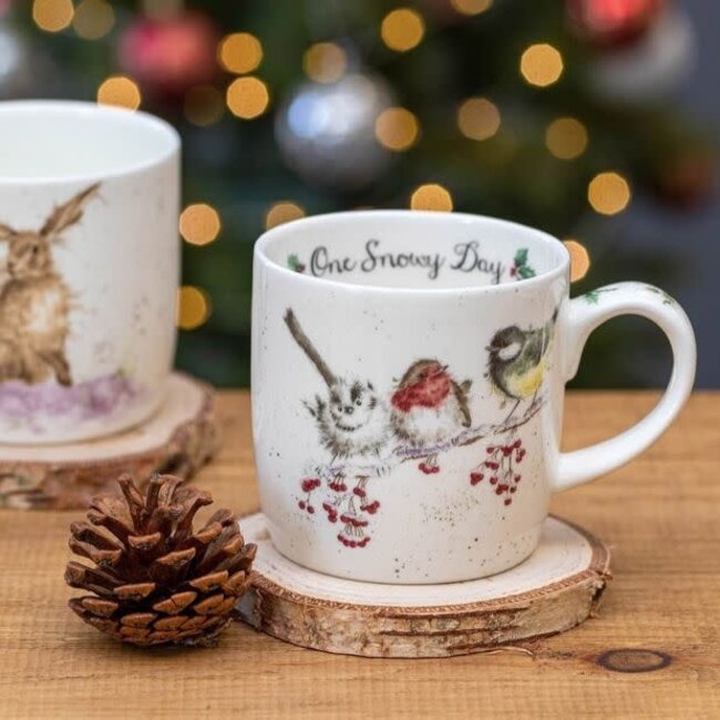 Wrendale Wrendale Mug - Christmas - One Snowy Day - 11oz.