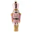 Nutcracker Mercury Glass Ornament Pink