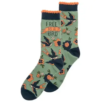 Crew Socks - Bird
