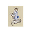 WRENDALE A6 Cat Notebook - Three's a Crowd