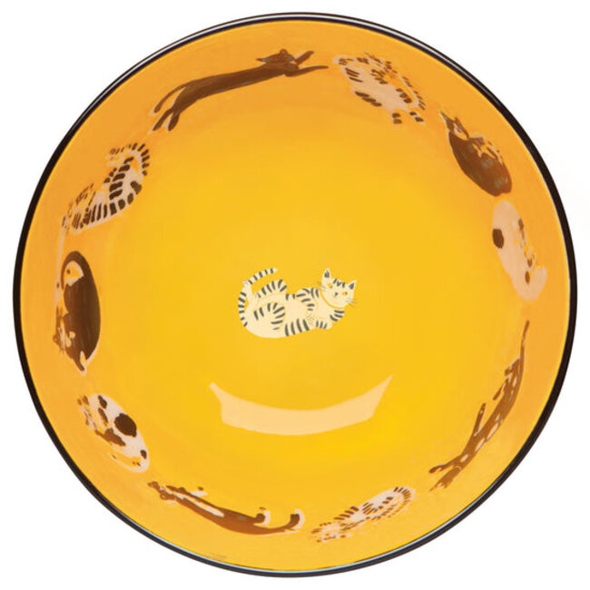Danica Imports Meow & Furever Bowls Set of 4 Assorted