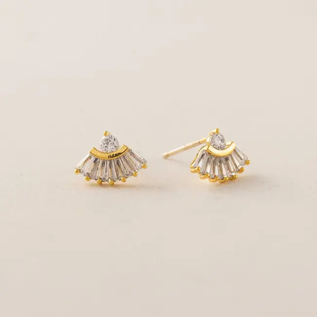 Lover’s Tempo Rene Stud Earrings - Gold