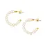Lover’s Tempo Isola Pearl Earrings - Gold - Waterproof