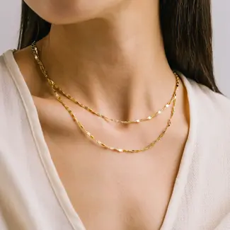 Lover’s Tempo Cleo Layered Necklace - Gold
