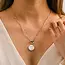 Lover’s Tempo Oasis Toggle Mother of Pearl Necklace - Gold