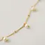 Lover’s Tempo Dot Lariat Pearl Necklace