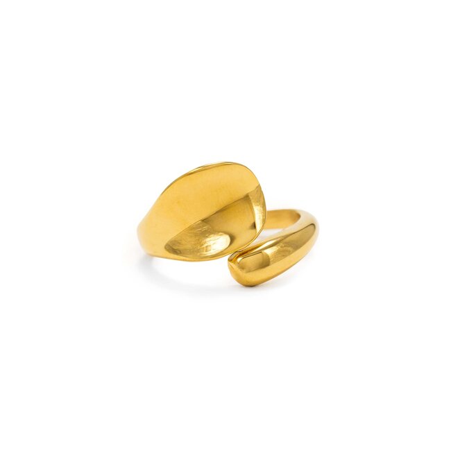 Lover’s Tempo Lila Adjustable Ring - Gold - Waterproof