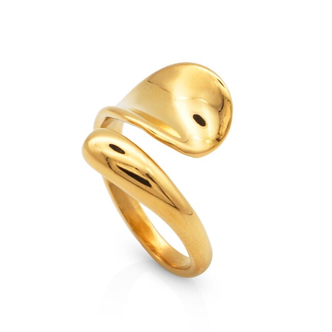 Lover’s Tempo Lila Adjustable Ring - Gold - Waterproof