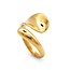 Lover’s Tempo Lila Adjustable Ring - Gold - Waterproof