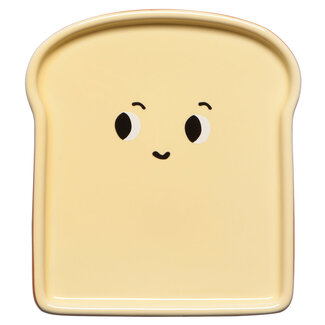 Danica Imports Funny Foods Shaped Dish - Toast