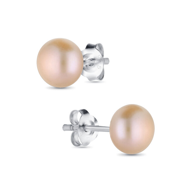 Sterling Sterling Pearl Stud Earrings (more colours)