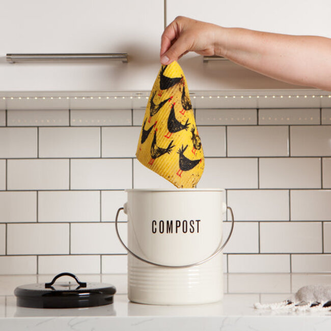 Chicken Scratch Swedish Sponge Cloth