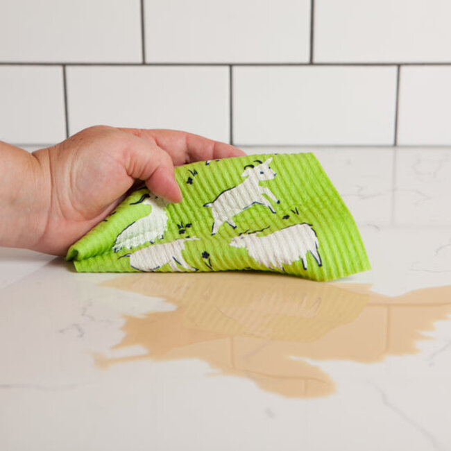 Goats Swedish Sponge Cloth