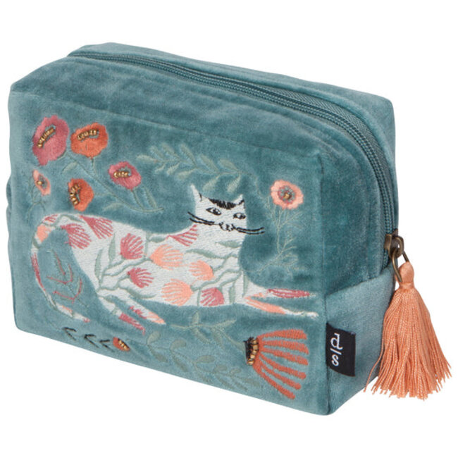 Danica Imports Catbloom Embroidered Pouch