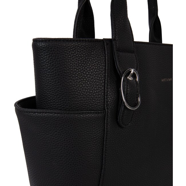 Matt & Nat Iona Grain  Tote Bag in Black