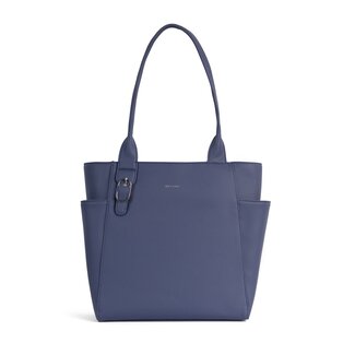 Matt & Nat Iona Grain Tote Bag in Blueberry
