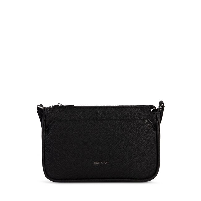 Matt & Nat Ivy Grain Crossbody in Black