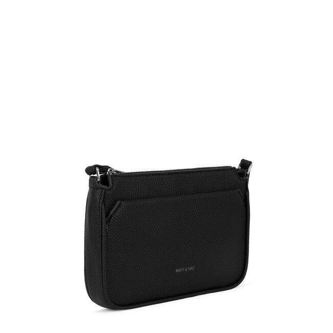 Matt & Nat Ivy Grain Crossbody in Black