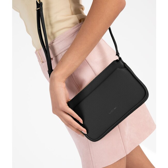 Matt & Nat Ivy Grain Crossbody in Black
