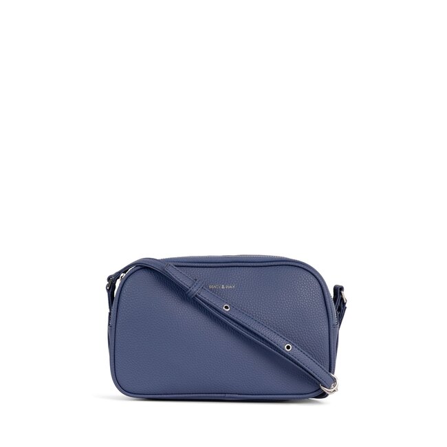 Matt & Nat Pair Grain Crossbody in Blueberry