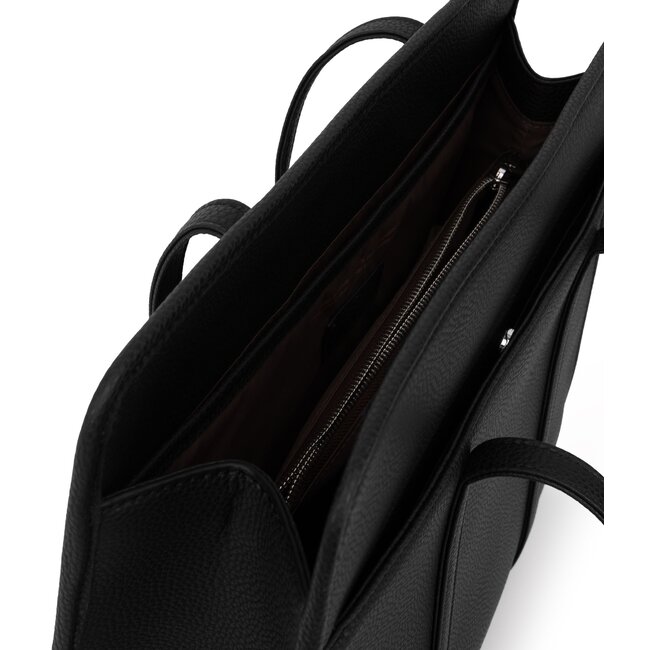 Matt & Nat Lusik Grain Tote Bag in Black