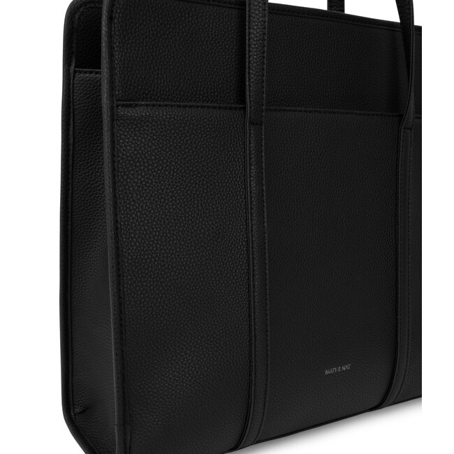 Matt & Nat Lusik Grain Tote Bag in Black